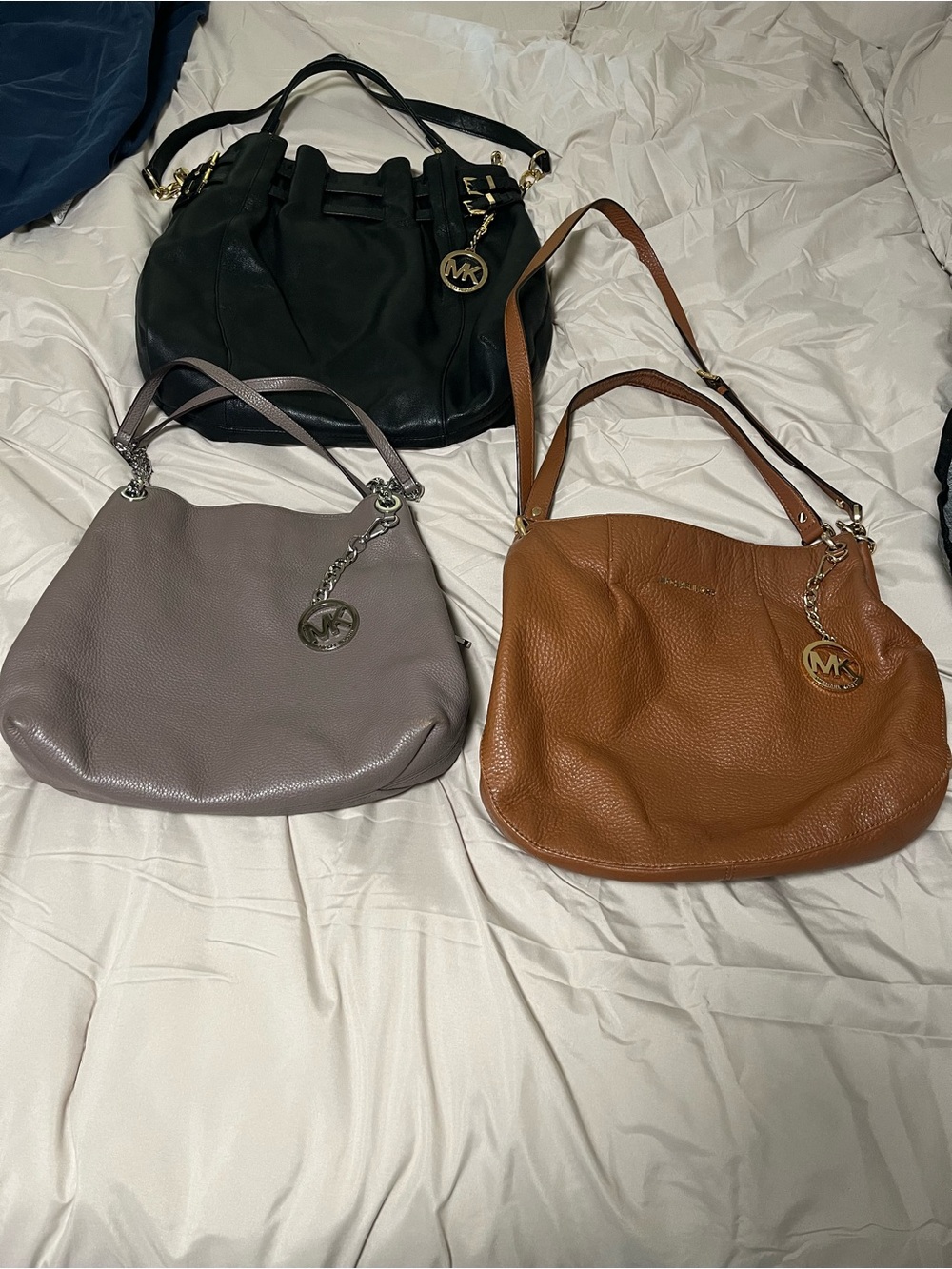 Michael Kors bundle of three purses